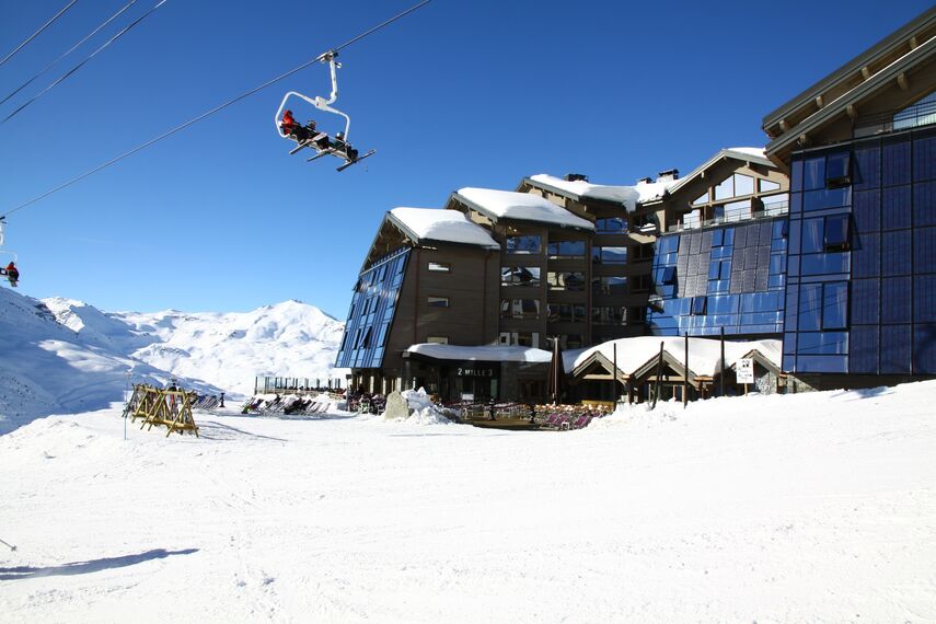 CW 60-Solar Alumínium függönyfalak - Hotel Altapura található Val Thorens, Franciaország