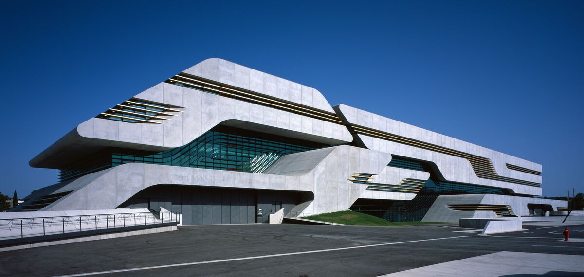 ConceptWall 50 Alumínium függönyfalak - Office building Pierres Vives található Montpellier, Franciaország